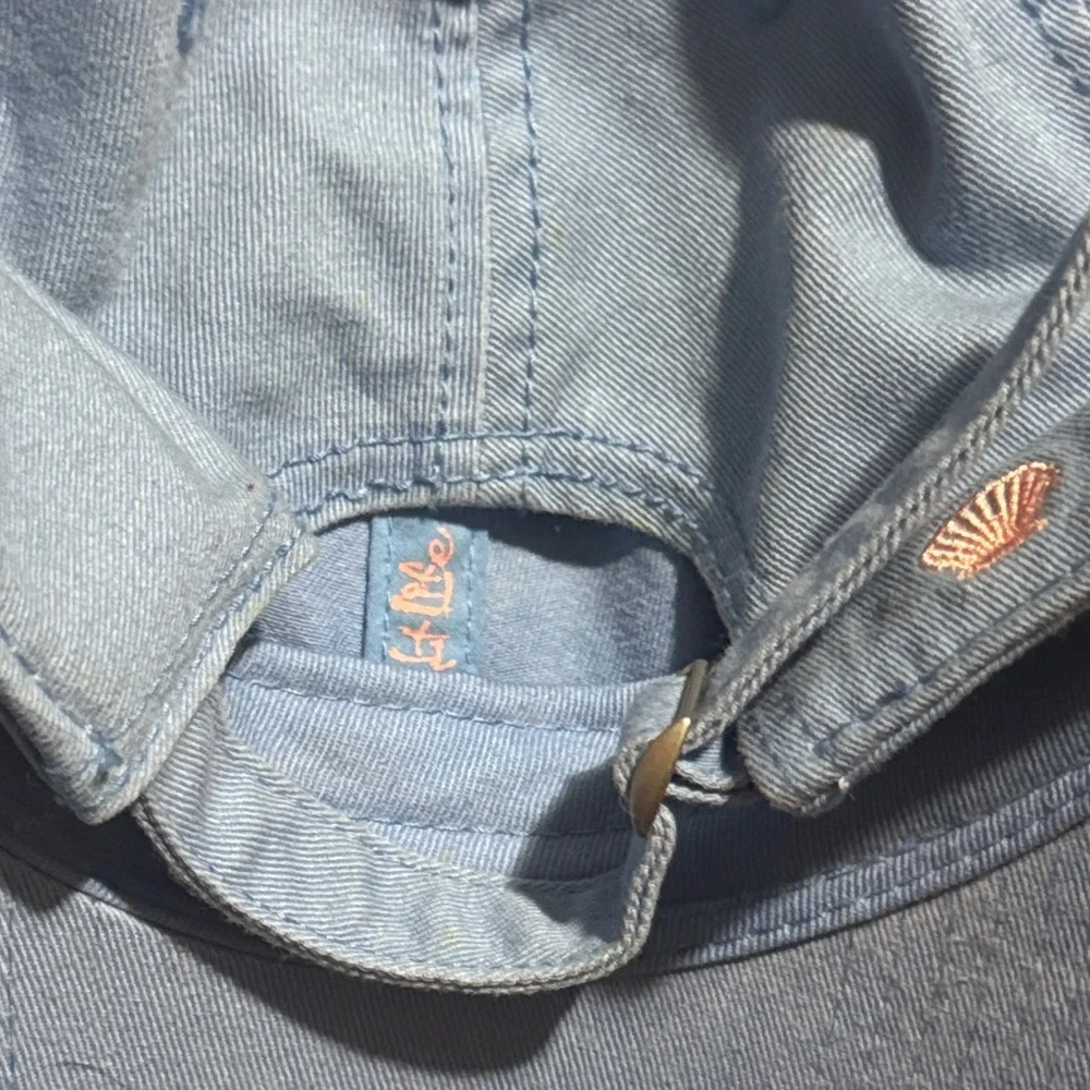 Salt Life baby blue  Cap with Coral Design